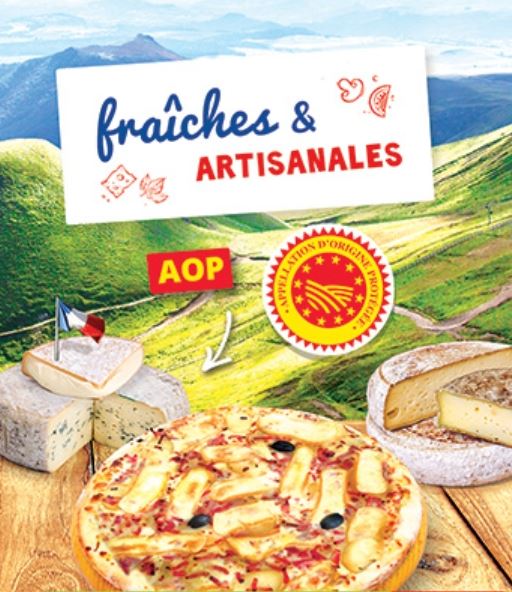 Pizzas du terroir - Top Pizza Chirens dans l'Isère (38)